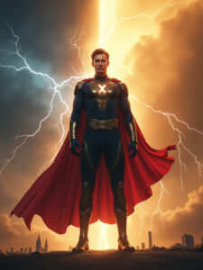 Marvel comenzando con la plantilla Homelander